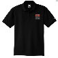 FIA Men's Polo Shirt: Black Large