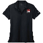 FIA Women's Polo Shirt: Black Large